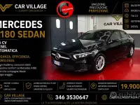 Usata Mercedes A180 116 CV (85 kW) 2019 Nero Berlina