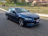 Usata BMW 320 Cabriolet 170 CV (125 kW) 2011 Blu Cabrio