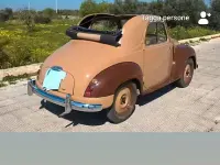 Usata Fiat 500C 1950 Marrone