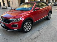 Usata VW T-Roc Cabriolet 150 CV (110 kW) 2020 Rosso Cabrio