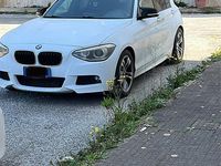 Usata BMW 120 M Performance 184 CV (135 kW) 2013 Bianco Utilitaria