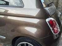 Usata Fiat 500 75 CV (55 kW) 2010 Marrone Utilitaria