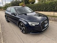 Usata Audi A3 Sport 184 CV (135 kW) 2019 Blu Berlina