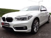 Usata BMW 114 Efficient Dynamics 95 CV (69 kW) 2017 Bianco Utilitaria