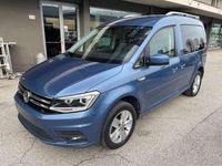 Usata VW Caddy 125 CV (91 kW) 2017 Blu/azzurro Monovolume