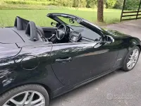 Usata Mercedes SLK200 Chrome 184 CV (135 kW) 2008 Nero Cabrio