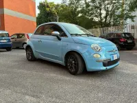 Usata Fiat 500C 86 CV (63 kW) 2010 Blu/azzurro Cabrio