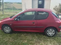 Usata Peugeot 206 60 CV (44 kW) 2001 Rosso Berlina