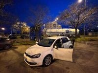 Usata VW Golf VI Highline 110 CV (80 kW) 2010 Bianco Utilitaria