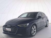 Usata Audi A3 Sportback S-Line 150 CV (110 kW) 2024 Blu/azzurro Utilitaria