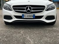 Usata Mercedes C220 170 CV (125 kW) 2017 Bianco Station wagon