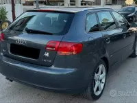 Usata Audi A3 Attraction 105 CV (77 kW) 2009 Grigio Utilitaria