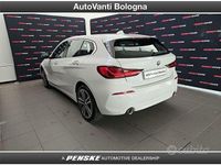 Usata BMW 118 Advantage 150 CV (110 kW) 2021 Bianco Utilitaria
