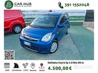 Usata Daihatsu Cuore SHO 69 CV (50 kW) 2009 Blu Utilitaria