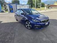 Usata Peugeot 308 GT-line 131 CV (96 kW) 2017 Blu Berlina