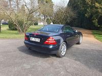 Usata Mercedes SLK200 192 CV (141 kW) 1998 Blu/azzurro Cabrio