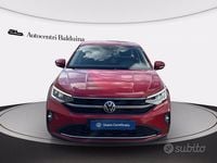Usata VW Taigo Life 110 CV (80 kW) 2023 Rosso SUV