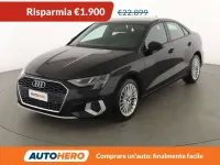 Usata Audi A3 Advanced 110 CV (80 kW) 2021 Nero Berlina