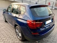 Usata BMW X3 Advantage 150 CV (110 kW) 2015 Blu/azzurro SUV
