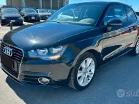 Usata Audi A1 Attraction 105 CV (77 kW) 2011 Nero Utilitaria