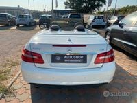 Usata Mercedes E250 207 CV (152 kW) 2012 Bianco Cabrio