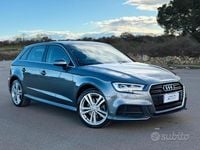 Usata Audi A3 Ambiente 150 CV (110 kW) 2019 Grigio Berlina