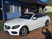 Usata Mercedes C220 Premium 170 CV (125 kW) 2017 Bianco Cabrio