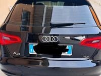 Usata Audi A3 Ambiente 105 CV (77 kW) 2014 Nero Berlina