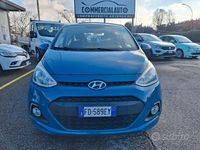 Usata Hyundai i10 Edition 66 CV (48 kW) 2016 Blu Utilitaria