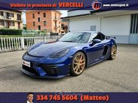 Usata Porsche 718 Cayman 420 CV (308 kW) 2021 Blu genziana Coupé