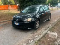 Usata VW Golf VI Highline 105 CV (77 kW) 2011 Nero Utilitaria