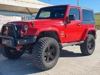 Usata Jeep Wrangler Sahara 177 CV (130 kW) 2010 Rosso SUV