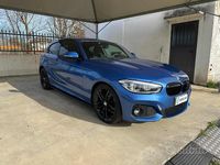 Usata BMW 116 M Sport 116 CV (85 kW) 2017 Blu Utilitaria