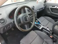 Usata Audi A3 140 CV (102 kW) 2008 Bianco Utilitaria