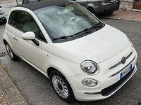 Usata Fiat 500 69 CV (50 kW) 2017 Bianco Cabrio