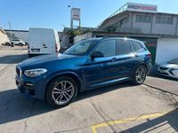 Usata BMW X3 M Sport 190 CV (139 kW) 2019 Blu metallizzato SUV