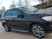 Usata Mercedes ML250 204 CV (150 kW) 2012 Nero SUV