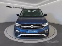 Usata VW T-Cross Advance 150 CV (110 kW) 2020 Blu SUV