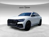 Usata Audi Q8 Sport 286 CV (210 kW) 2022 Bianco carrara SUV