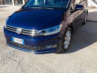 Usata VW Touran Executive 190 CV (139 kW) 2016 Blu Monovolume