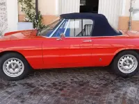Usata Alfa Romeo Spider 1970 Rosso Cabrio