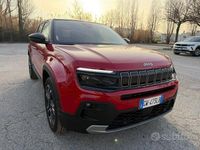 Usata Jeep Avenger Summit 101 CV (74 kW) 2024 Rosso SUV