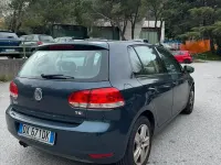 Usado VW Golf VI Highline 122 CV (89 kW) 2009 Azul Utilitario