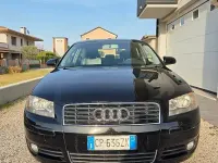 Usata Audi A3 Ambition 105 CV (77 kW) 2004 Nero Utilitaria