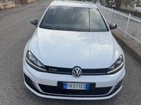 Usata VW Golf VII GTD 184 CV (135 kW) 2017 Bianco