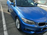 Usata BMW 218 Comfort Edition 143 CV (105 kW) 2014 Blu/azzurro Coupé