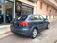 Usata Audi A3 Sportback Attraction 170 CV (125 kW) 2009 Blu Utilitaria