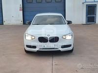 Begagnad BMW 114 Efficient Dynamics 95 HK (69 kW) 2014 Vit Halvkombi