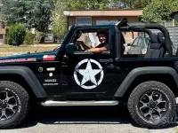 Usata Jeep Wrangler Sport 200 CV (147 kW) 2011 Nero SUV