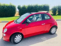 Usata Fiat 500 69 CV (50 kW) 2013 Rosso Cabrio